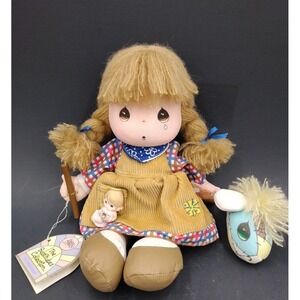 Precious Moments Plush Doll Wendy  Applause The Beatitudes Collection /Angel Pin